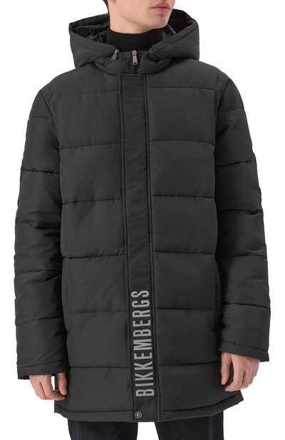 Пуховик DIRK BIKKEMBERGS темно-серого цвета по цене 36900 руб., арт. BMG1264, фото 3 Пуховик DIRK BIKKEMBERGS, арт. BMG1264, фото 3