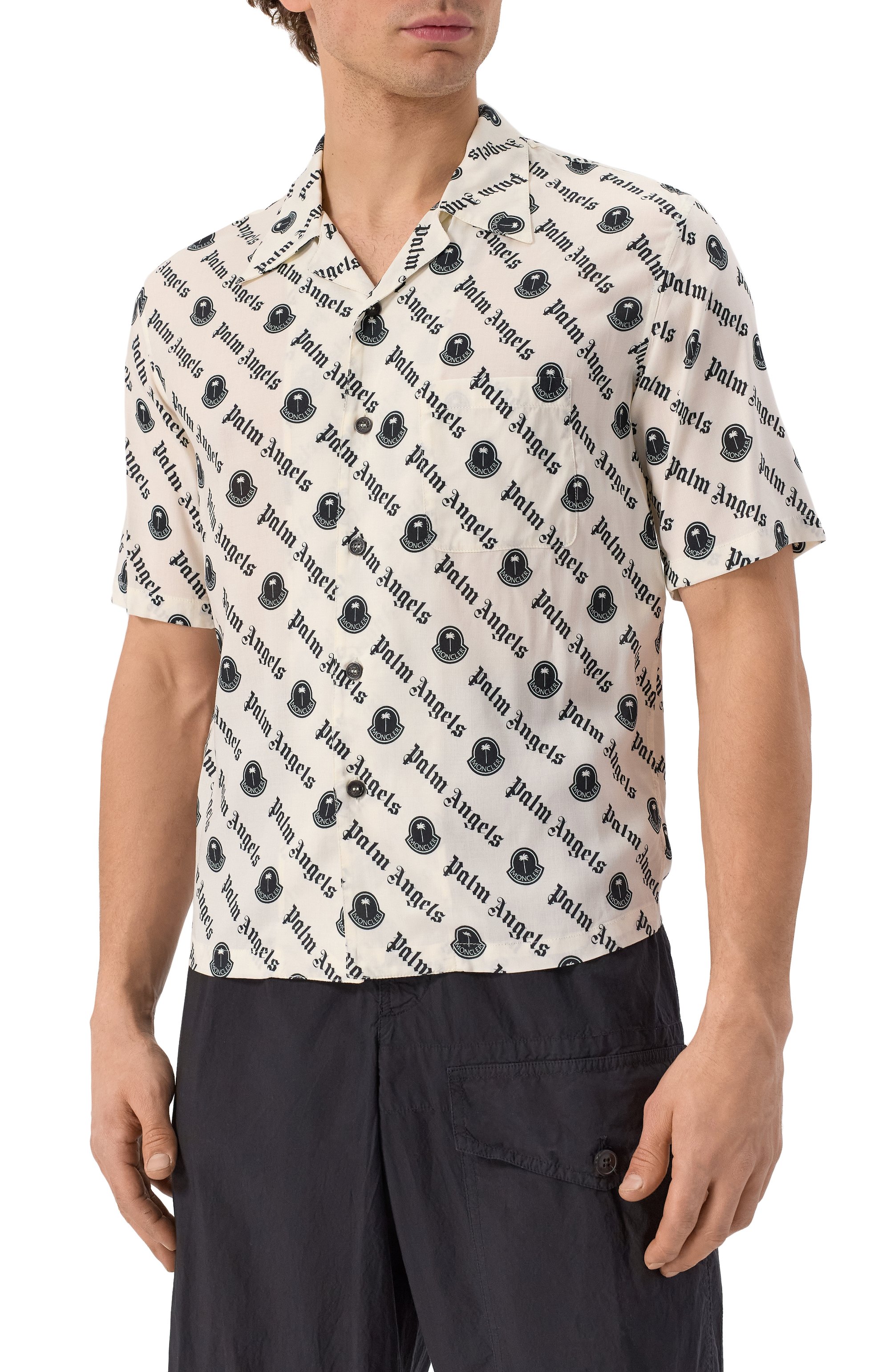 Рубашка из вискозы 8 moncler palm angels  MONCLER GENIUS, арт. 2F00002/M2486, фото 3