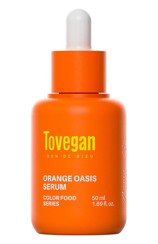 фото Увлажняющая сыворотка для лица orange oasis serum (50ml) tovegan