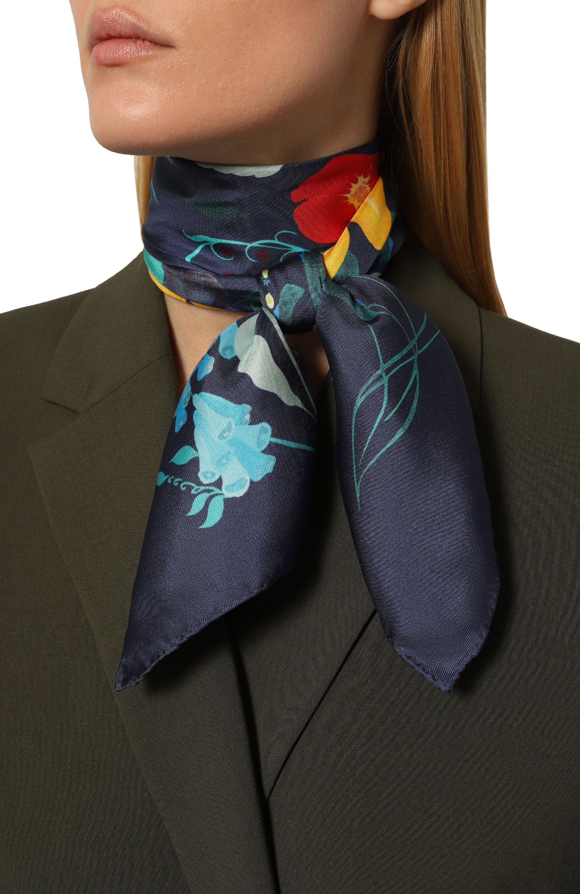 Шелковый платок заколдованный лес PETITJEAN PARIS, арт. 11С11, фото 2