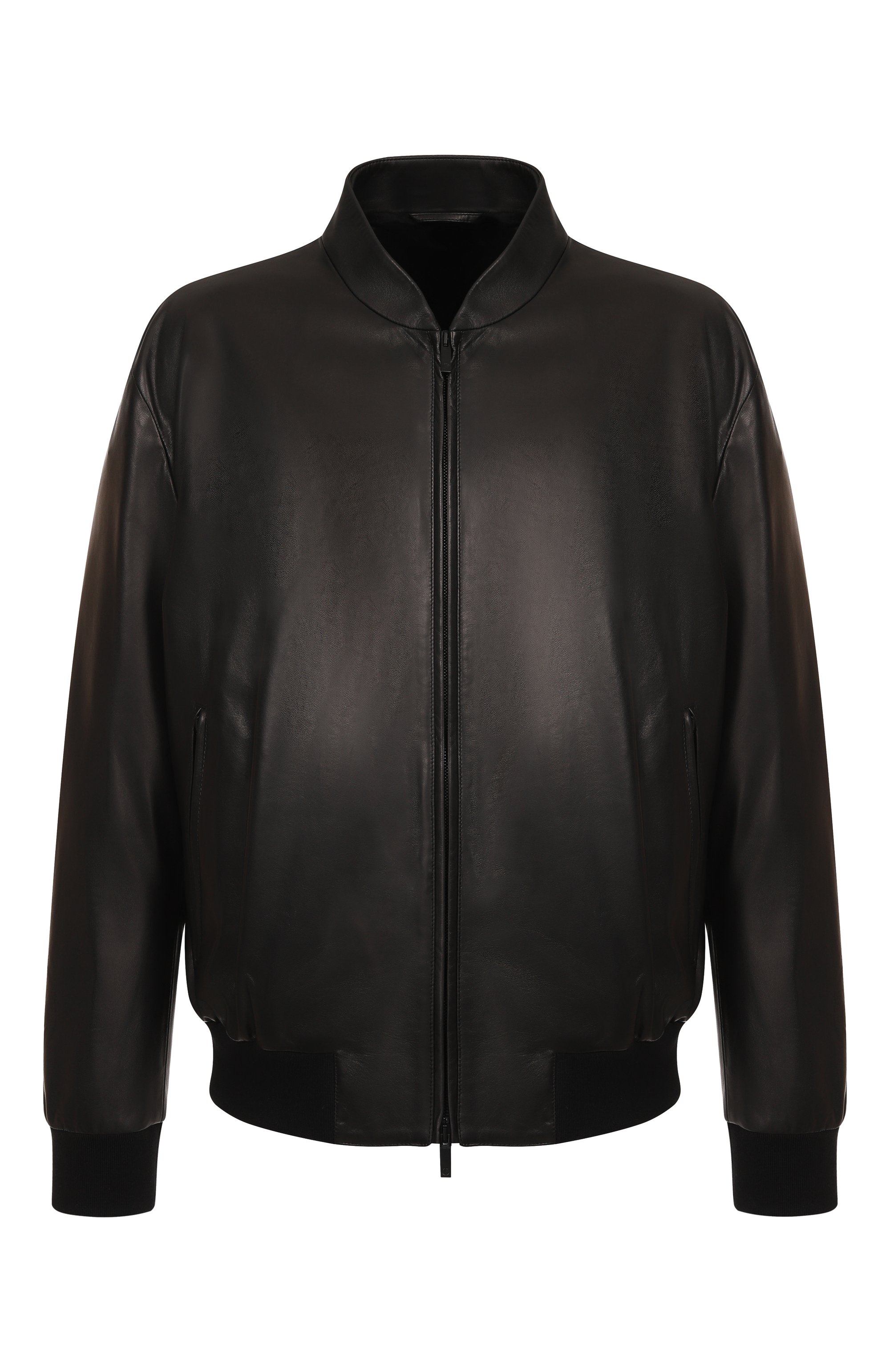 Кожаный бомбер GIORGIO ARMANI, арт. GM001942/AF19014, фото 1