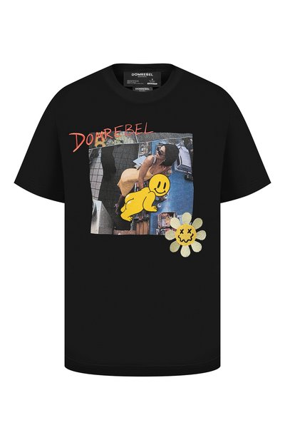 Женская хлопковая футболка DOMREBEL, арт. B00TY/0VER TEE/W