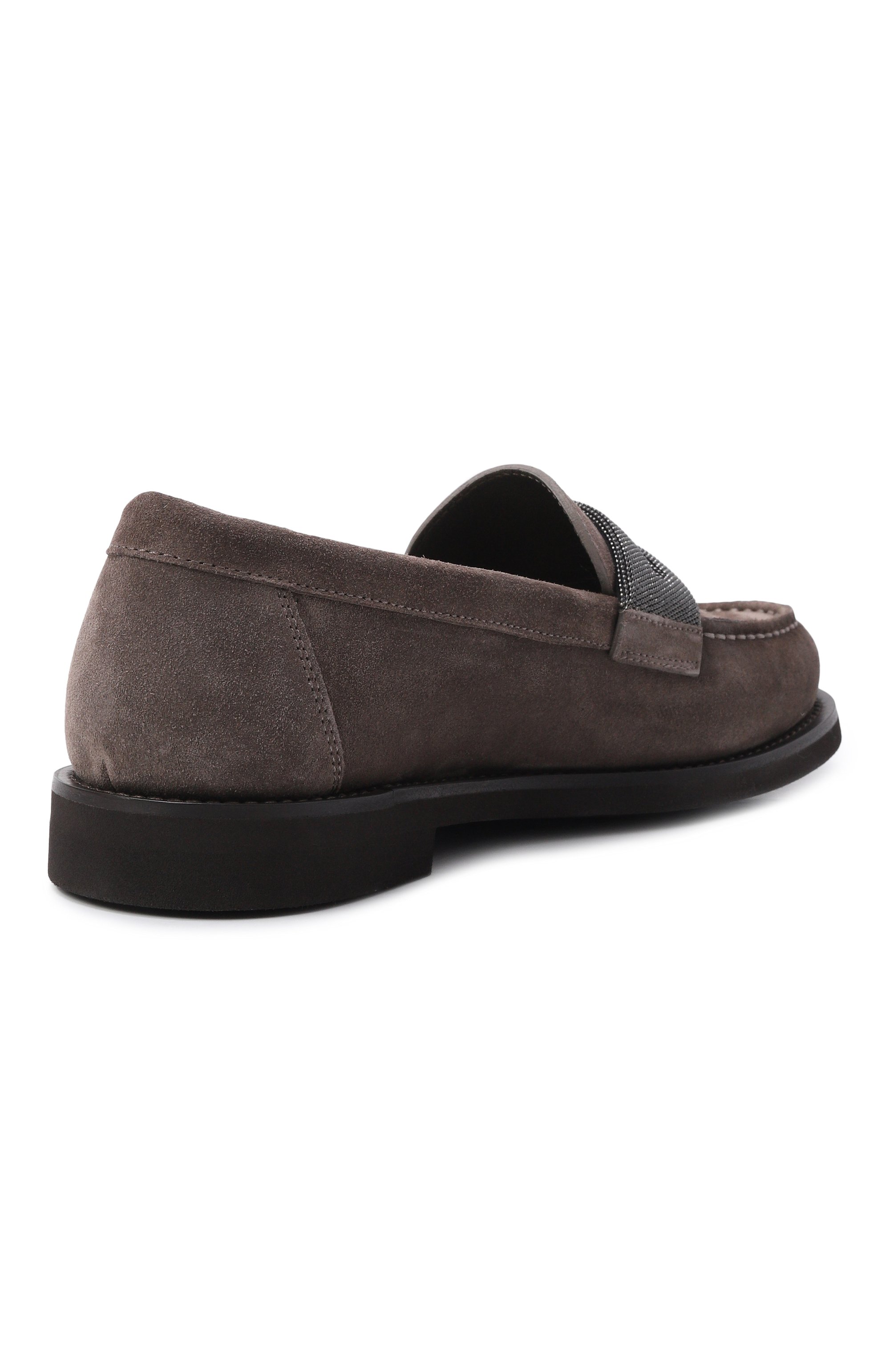 Замшевые пенни-лоферы BRUNELLO CUCINELLI, арт. MZSFG3237, фото 5