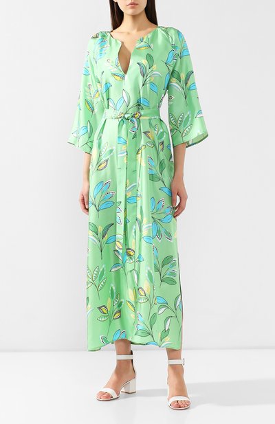 Шелковое платье KITON, арт. D47325K09R20, фото 3