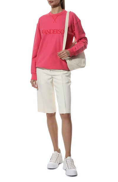 Хлопковый свитшот JW ANDERSON, арт. JW0029 PG0490, фото 2