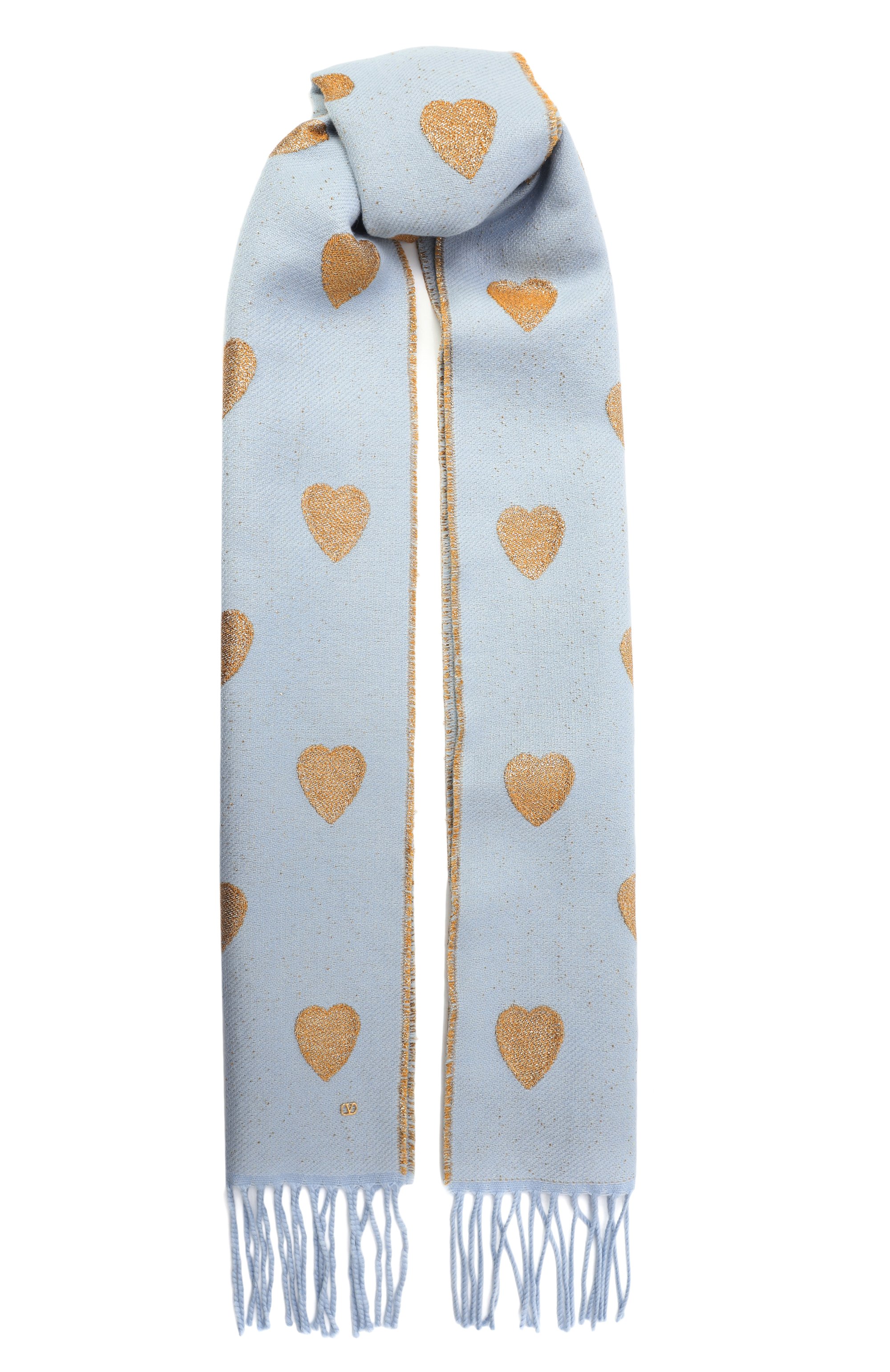 Шарф из шерсти и вискозы VALENTINO, арт. 7W2ET01M/SZD, фото 1