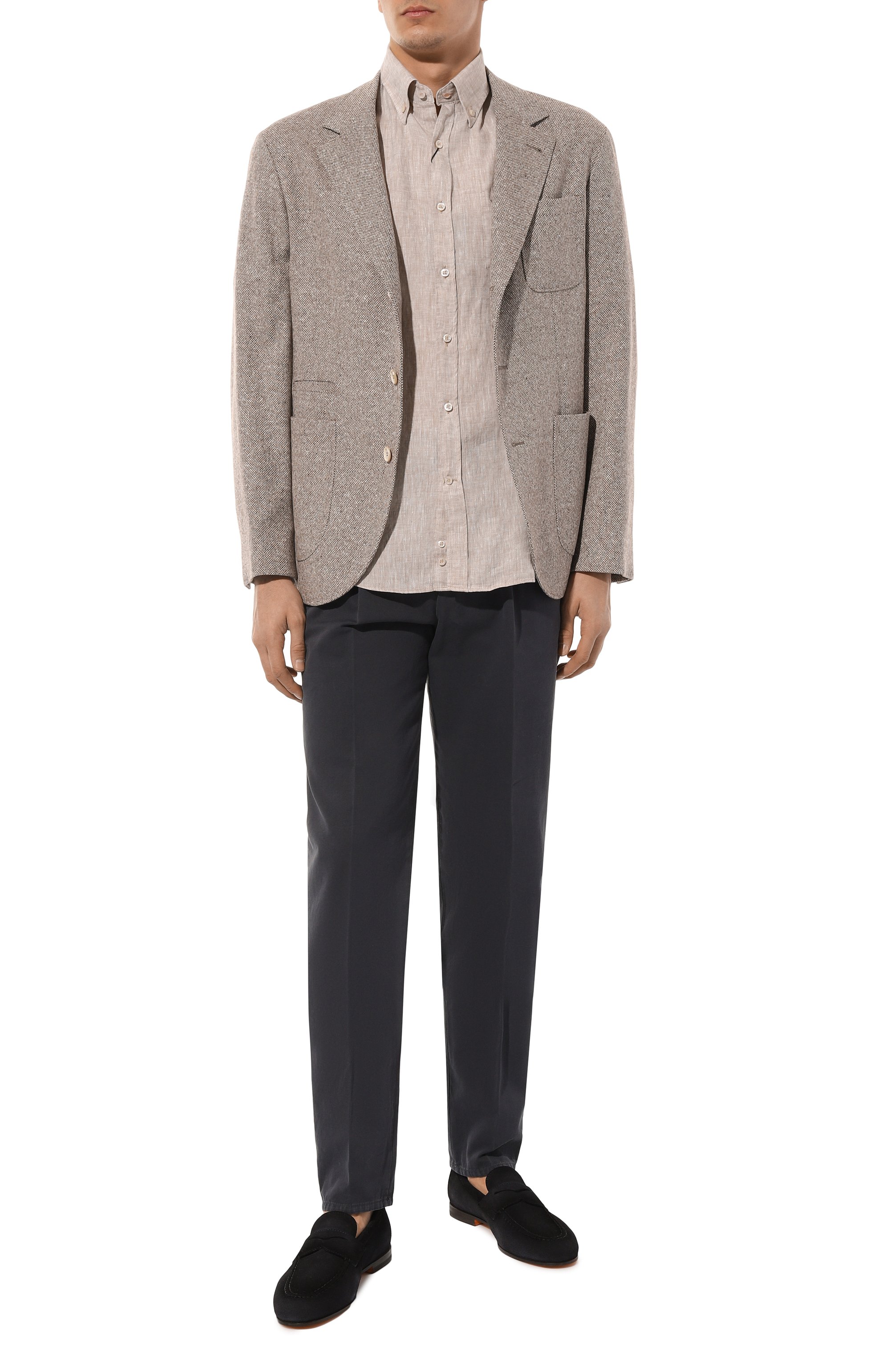 Хлопковые брюки BRUNELLO CUCINELLI, арт. M252DB2133, фото 2