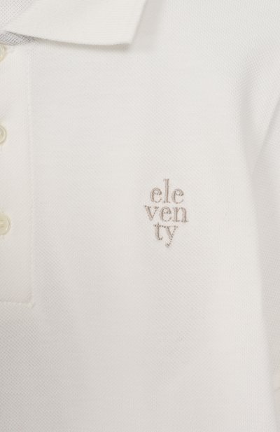 Хлопковое поло ELEVENTY, арт. EY8P71/Z3736, фото 3