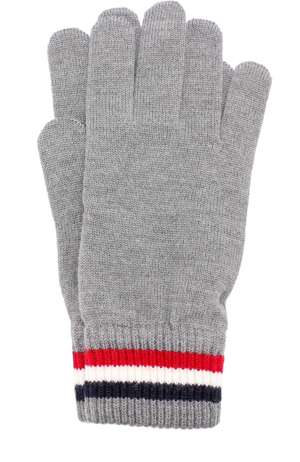 Шерстяные вязаные перчатки MONCLER, арт. C2-091-00549-00-02292, фото 1