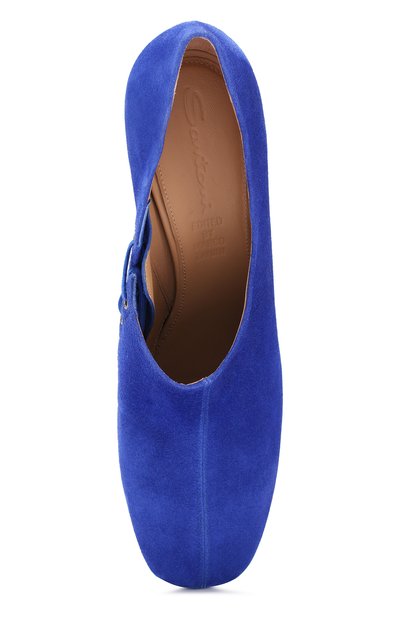 Замшевые ботильоны SANTONI, арт. WDLTZ0566HA2TSFSF64, фото 5