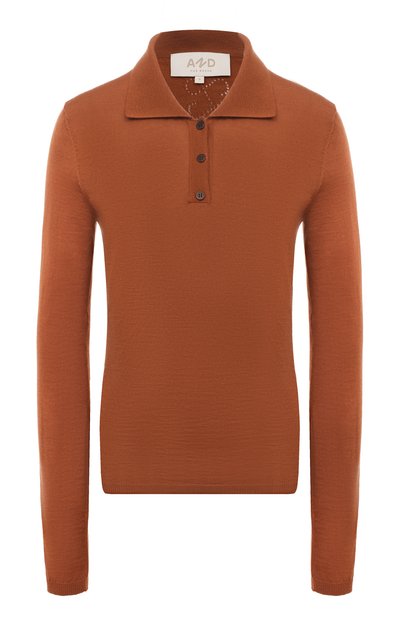 Женский кашемировое поло AND THE BRAND, арт. W24-PL001-1601-385