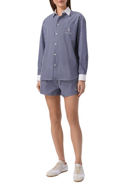 Хлопковая рубашка SPORTY AND RICH, арт. SI01962231ST02, фото 2