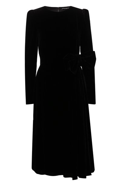 Женское бархатное платье DOLCE & GABBANA, арт. F6G8MT/FUVKQ