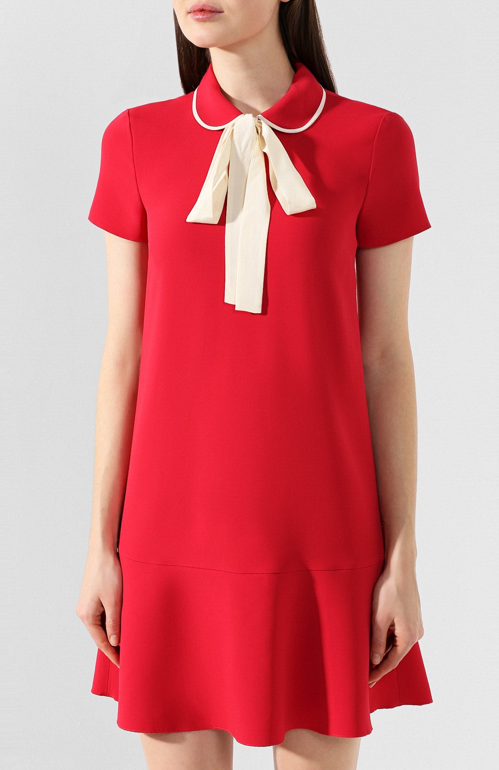 Платье REDVALENTINO красного цвета по цене 47150 руб., арт. TR3VAL90/3TG, фото 3 Платье REDVALENTINO, арт. TR3VAL90/3TG, фото 3