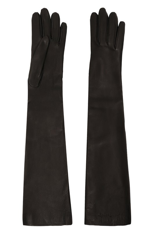 Кожаные перчатки Giorgio Armani 794206/3F204 Чёрный  794206/3F204 Фото 2