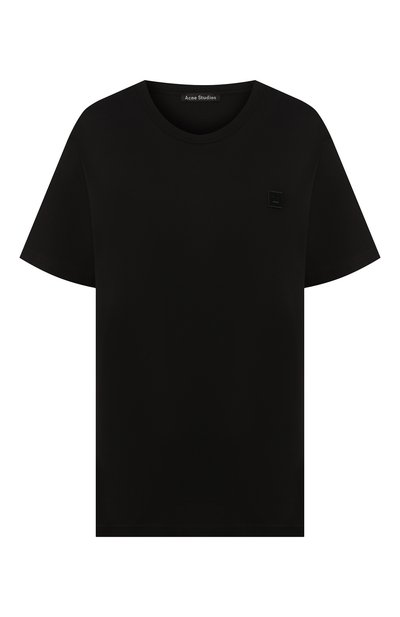 Женская хлопковая футболка ACNE STUDIOS, арт. 25E173/W