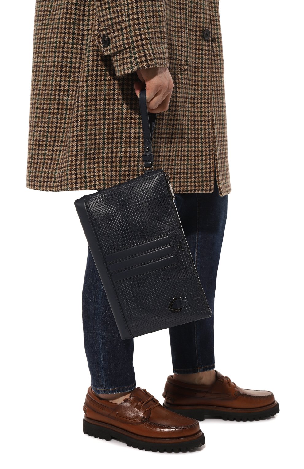 Кожаная борсетка BALLY, арт. 603165/25877, фото 2