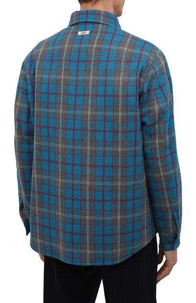 Куртка-рубашка из шерсти и кашемира GUCCI, арт. 666508/ZAH89, фото 4