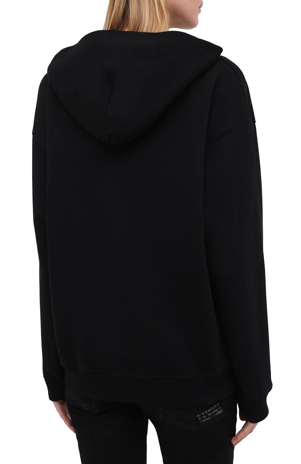 Хлопковое худи GIVENCHY, арт. BWJ01C3Z43, фото 4