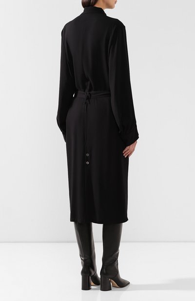 Платье из вискозы ANN DEMEULEMEESTER, арт. 2001-2214-P-155-099, фото 4
