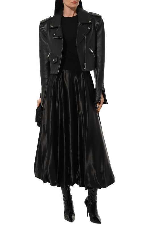 Шерстяной топ Dolce & Gabbana FXT04T/JCVR8 Чёрный  FXT04T/JCVR8 Фото 2