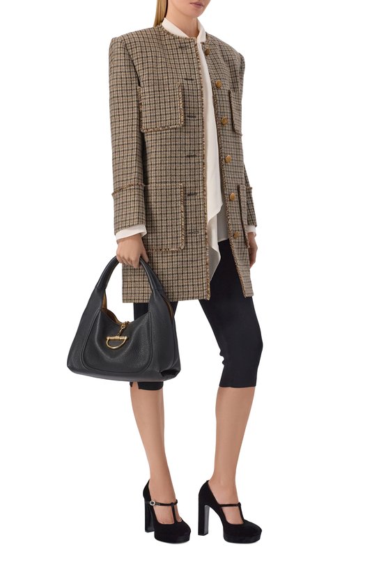 Сумка Softbit medium Gucci 858297/AAEA0 Чёрный  858297/AAEA0 Фото 3