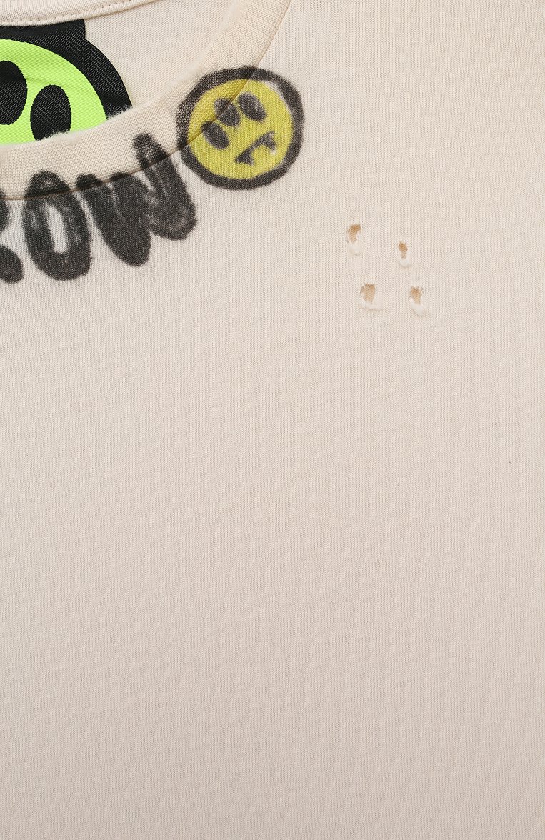 Хлопковая футболка BARROW, арт. S4BKJGTH041, фото 3