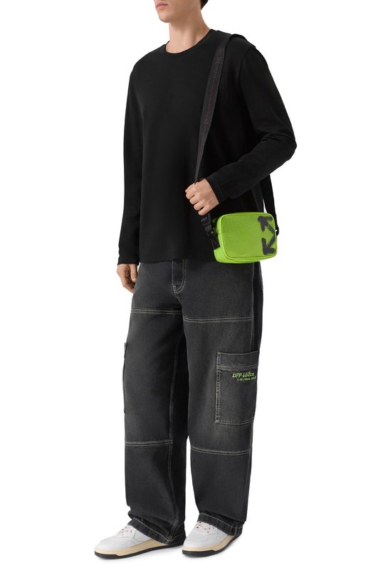 Сумка Heritage Ripstop Off-White 0MNQ09AF25FAB001 Зелёный  0MNQ09AF25FAB001 Фото 7