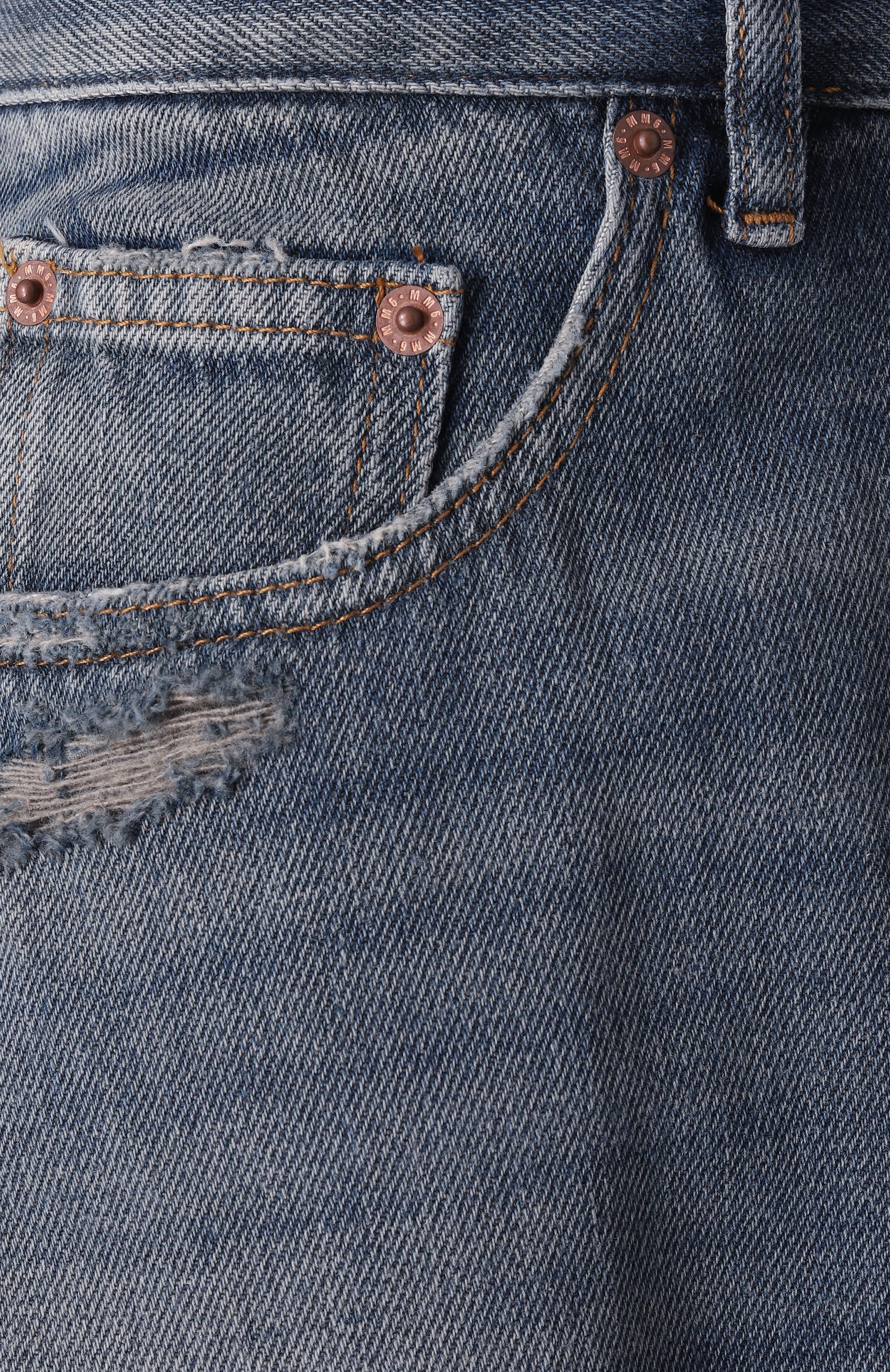 Джинсовая юбка MM6, арт. S52ME0022/M30017, фото 7