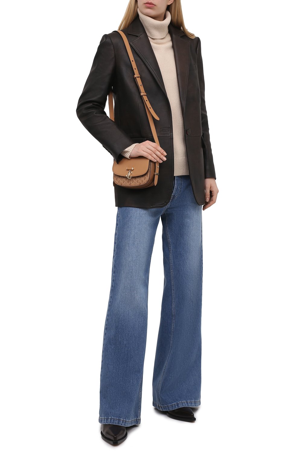 Сумка varenne small JIMMY CHOO, арт. VARENNE SATCHEL/S/KZZ, фото 3