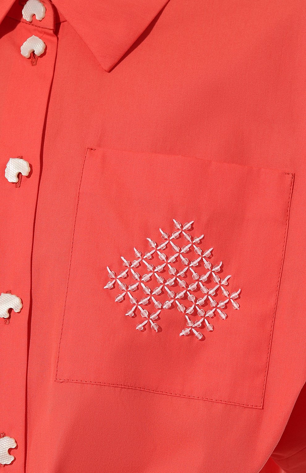 Хлопковая рубашка AKHMADULLINA, арт. 1123.2BL309/C249, фото 5