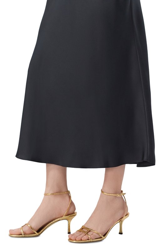 Кожаные босоножки Leo 65 Jimmy Choo 1998LE065WAP Золотой  1998LE065WAP Фото 2