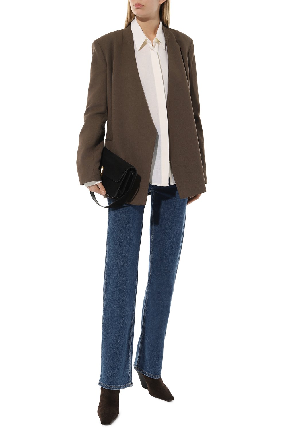 Джинсы RE/DONE синего цвета по цене 43100 руб., арт. 192-03W90HRL0, фото 2 Джинсы RE/DONE, арт. 192-03W90HRL0, фото 2