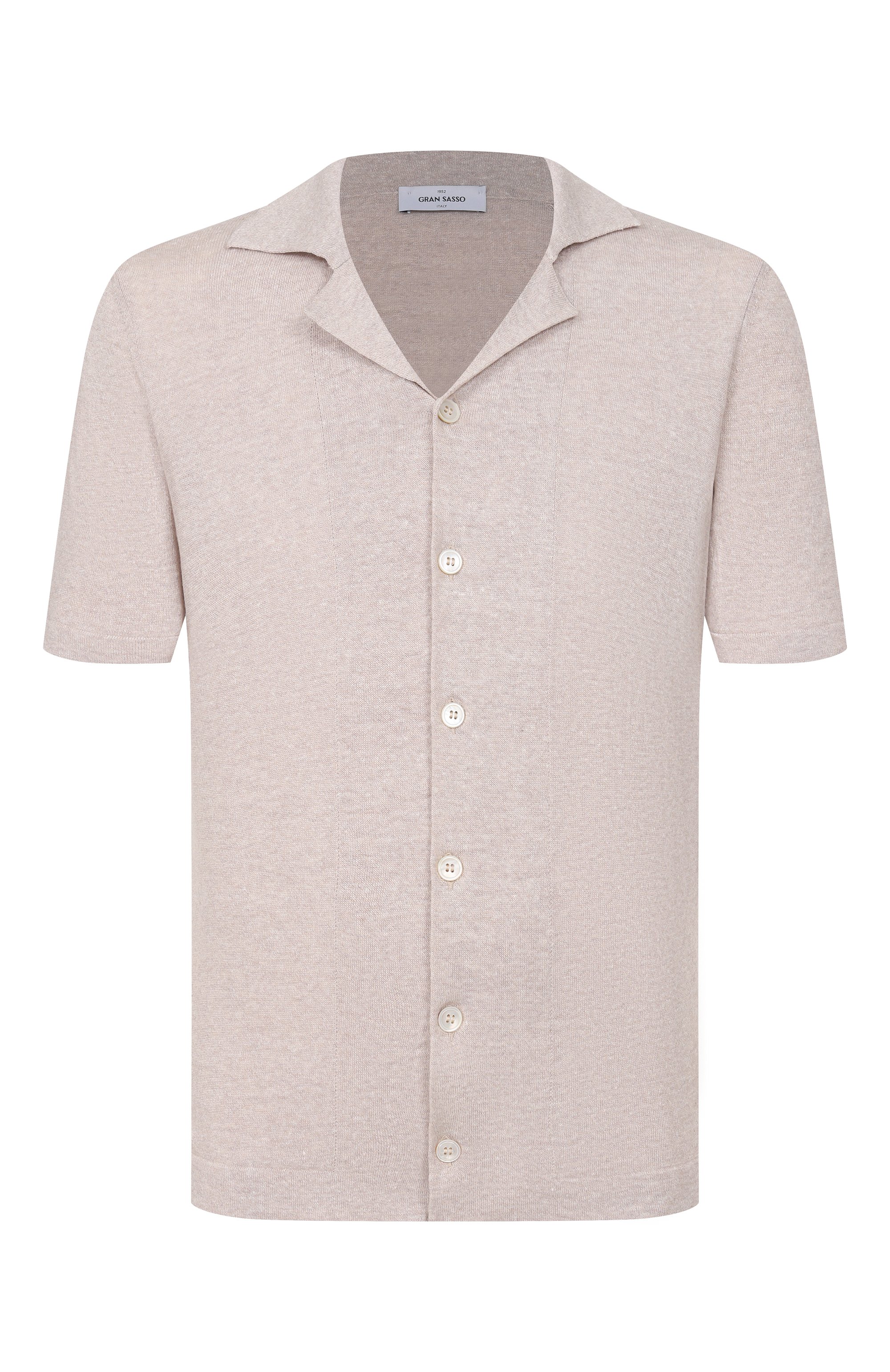 Рубашка изо льна и хлопка GRAN SASSO, арт. 57184/18637, фото 1