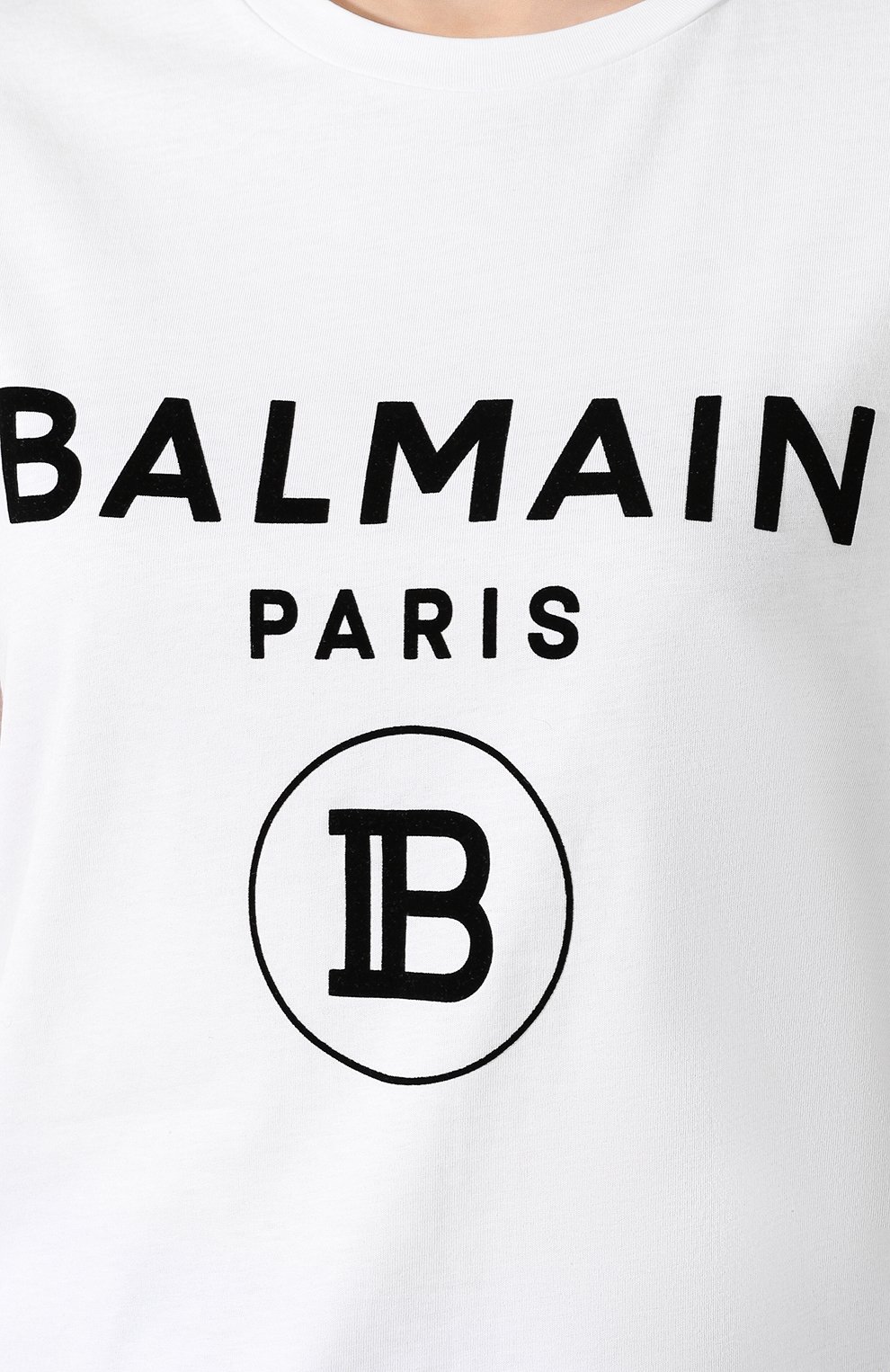 Хлопковая футболка BALMAIN, арт. SF11364/I193, фото 5