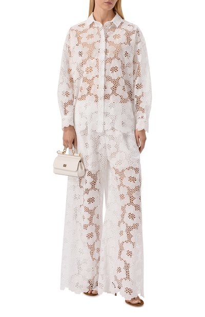 Хлопковая блузка VIKA GAZINSKAYA, арт. SS26-12238, фото 2