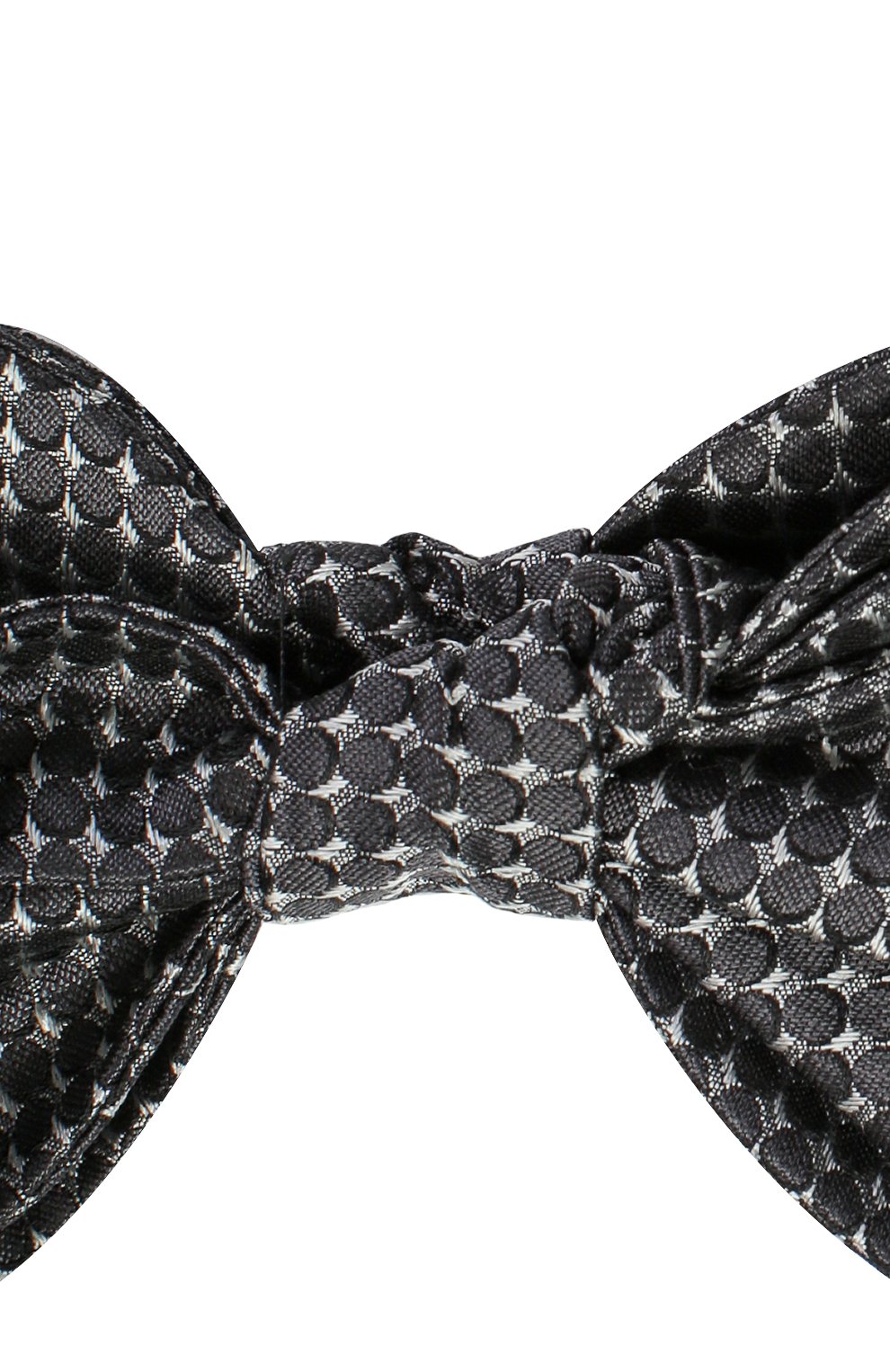 Шелковый галстук-бабочка с узором LANVIN, арт. 2326/B0W TIE, фото 3