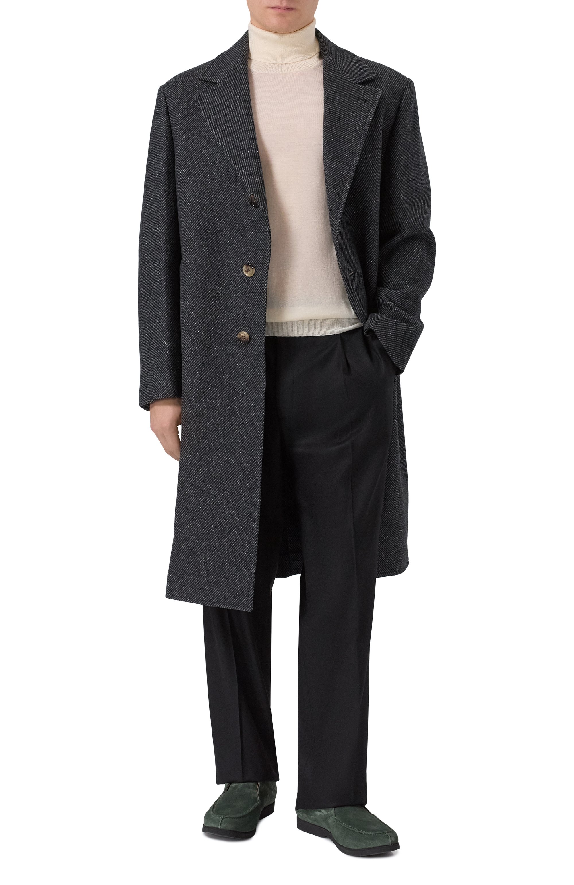 Замшевые ботинки KITON, арт. USSA105N0010806, фото 2