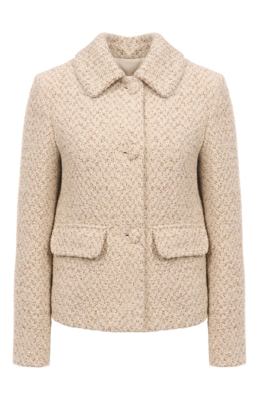 Жакет из кашемира и шелка MVST M25.1MW.J004/UBERTIN0 13784/1 Кремовый M25.1MW.J004/UBERTIN0 13784/1