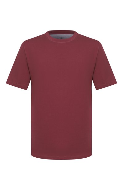 Мужская хлопковая футболка BRUNELLO CUCINELLI, арт. M0B131308