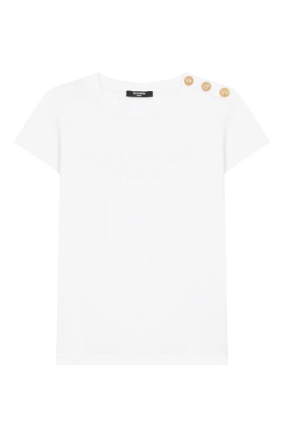 Хлопковая футболка BALMAIN, арт. BY8A21
