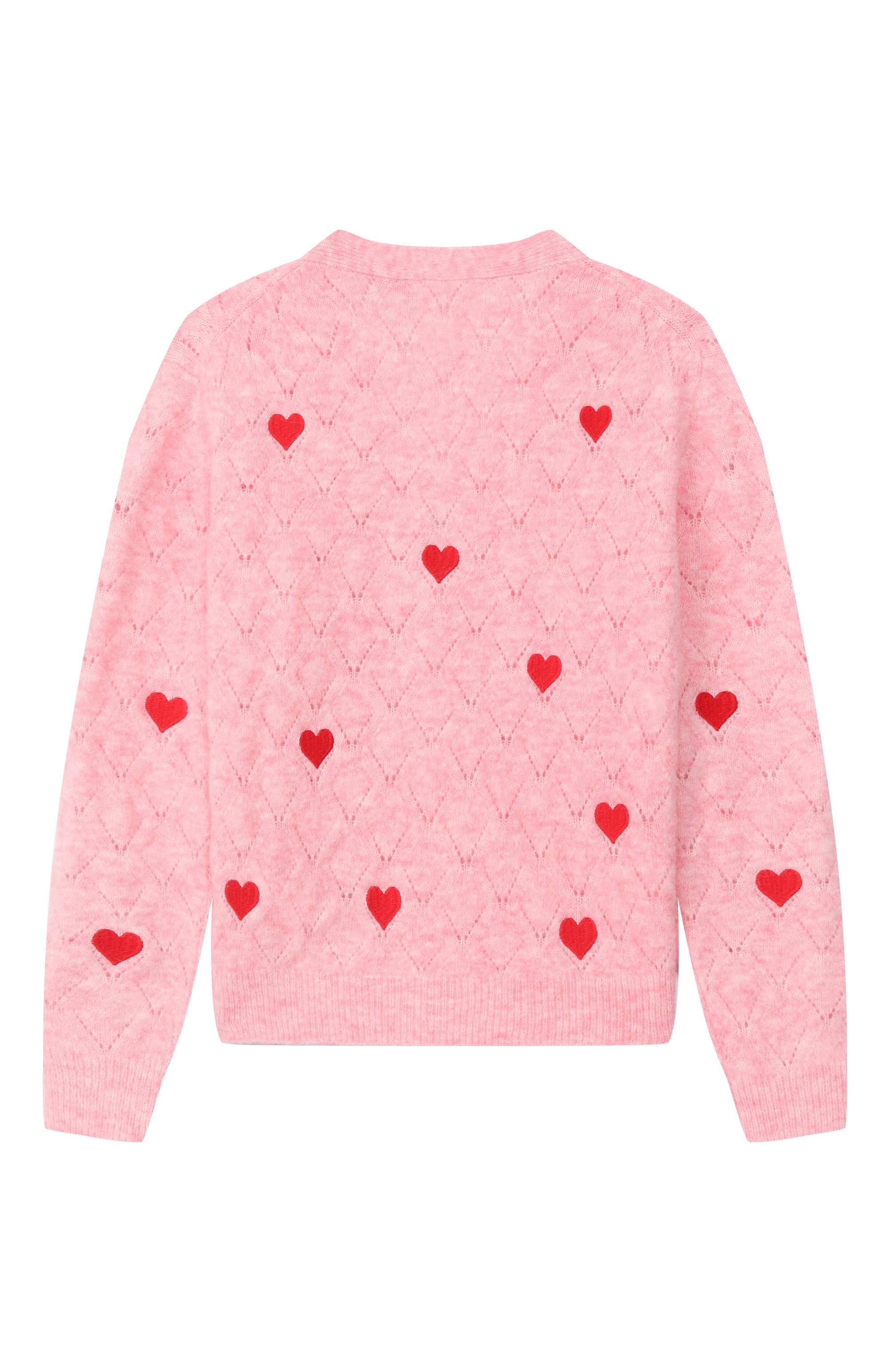 Кардиган из шерсти и вискозы MC2 SAINT BARTH, арт. DNN0002-02152I/DIANNE JR DIAM0NDS ALPACA, фото 2