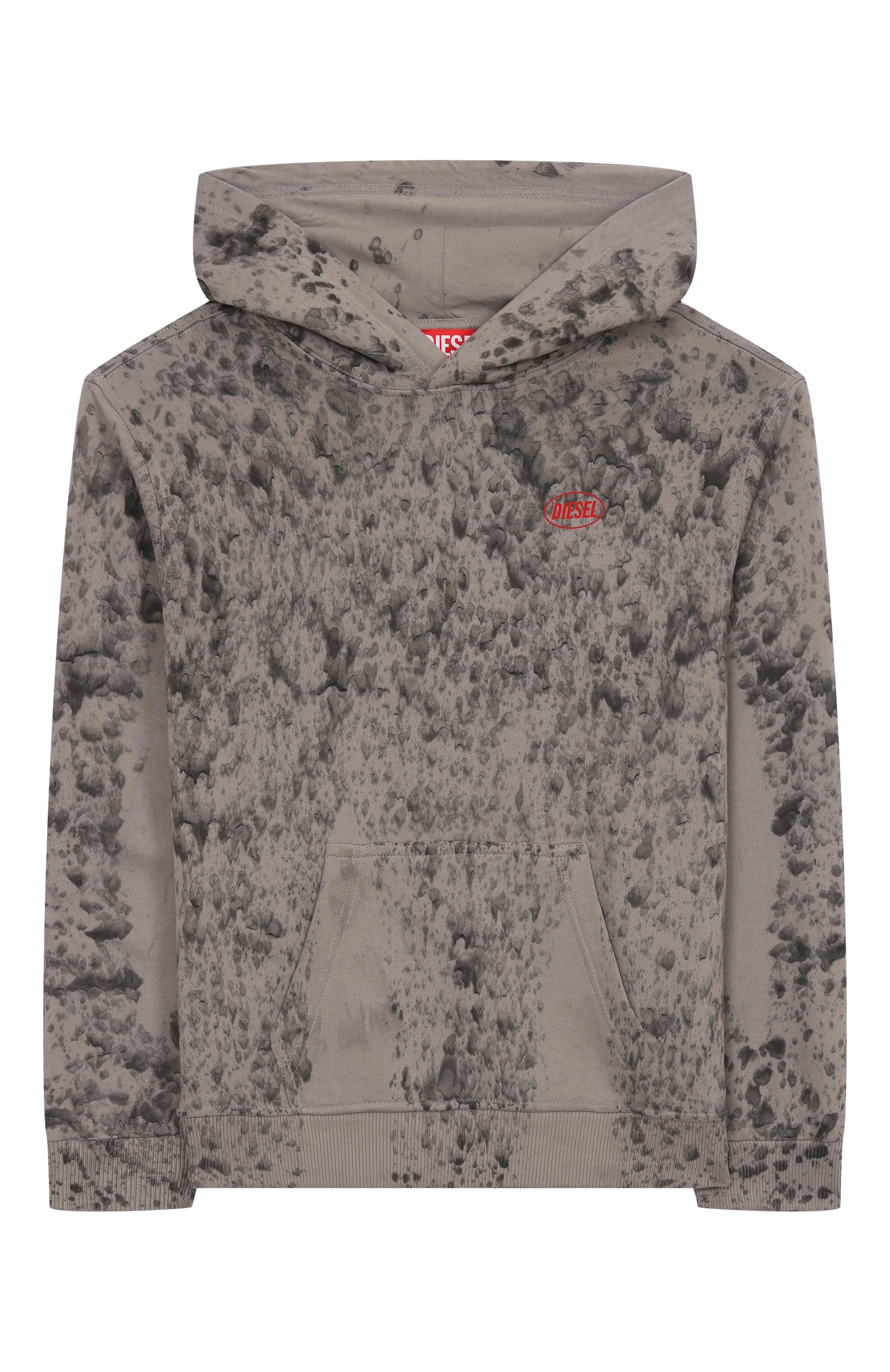 Хлопковое худи DIESEL, арт. J02500/0DBCN, фото 1