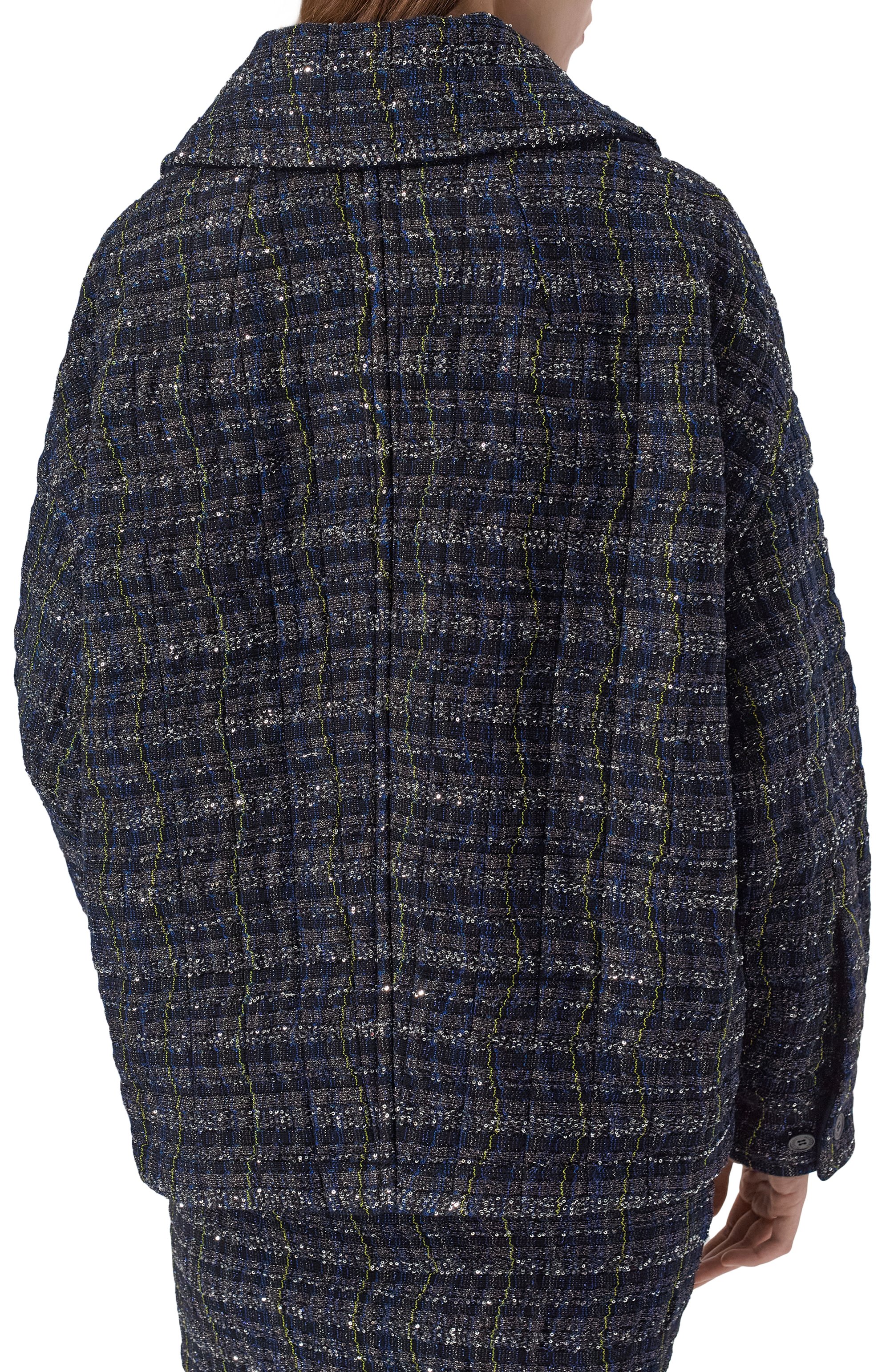 Полупальто из вискозы и шерсти MISSONI, арт. DS25WC1D/BC005W, фото 4