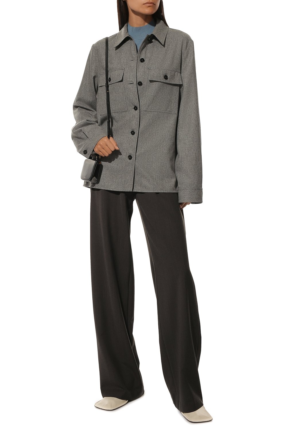 Шерстяная рубашка JIL SANDER, арт. J40DL0001-J40008, фото 2