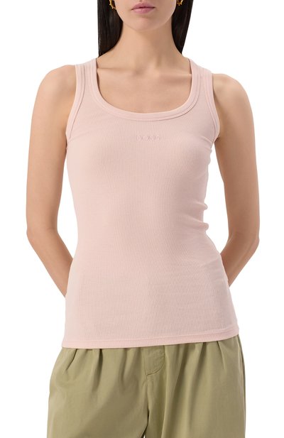 Хлопковая майка BOSS ORANGE, арт. 50504245, фото 3