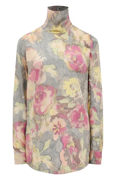 Топ из в искозы и шелка DRIES VAN NOTEN, арт. 232-010742-7189, фото 1