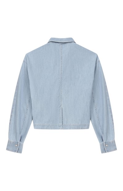 Джинсовая рубашка BRUNELLO CUCINELLI, арт. BH192C865B, фото 2