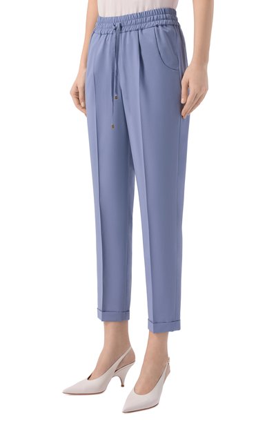 Шерстяные брюки KITON, арт. D37102K01024, фото 3