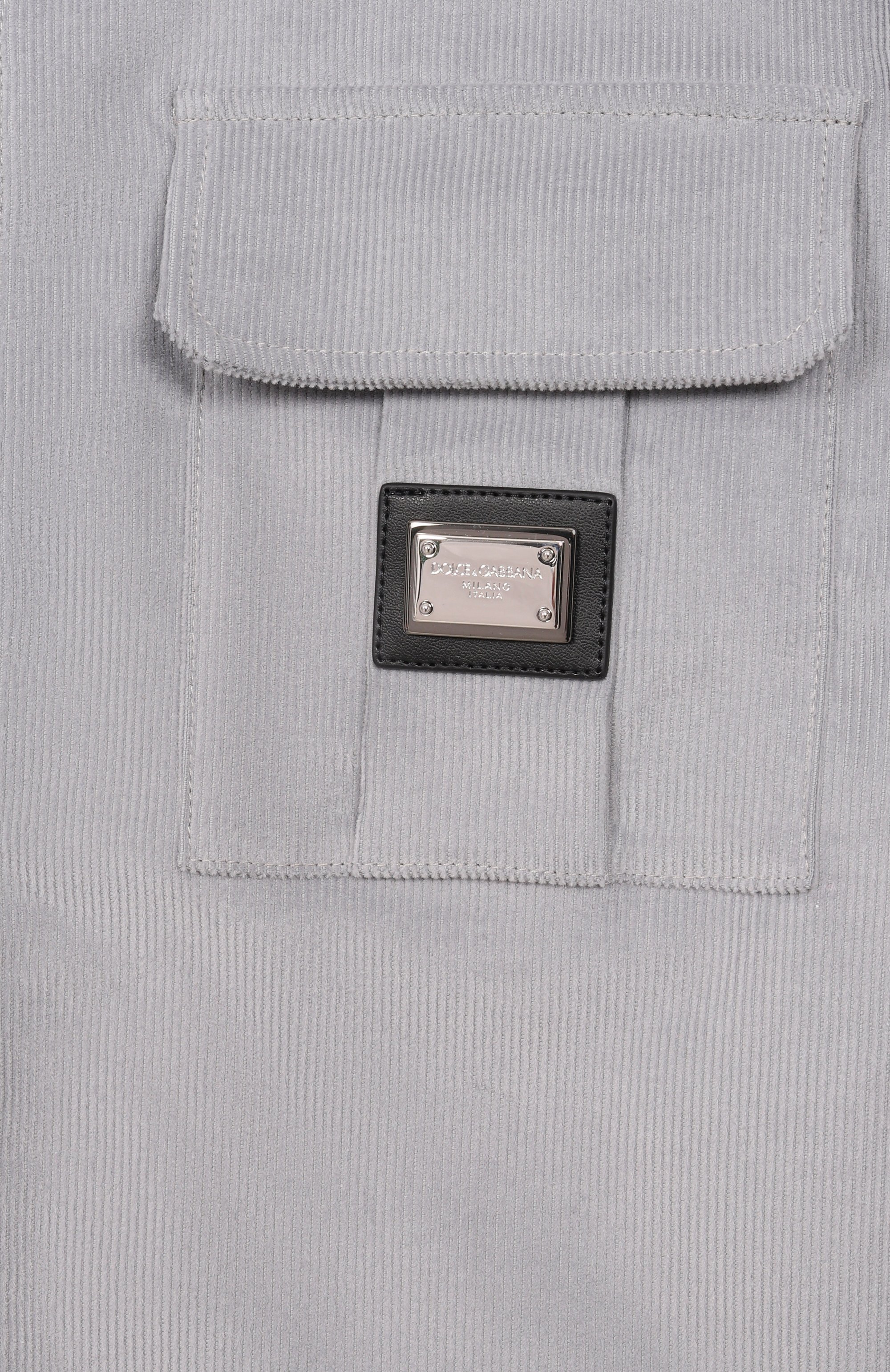 Вельветовая рубашка DOLCE & GABBANA, арт. L44S86/FUWFI, фото 3